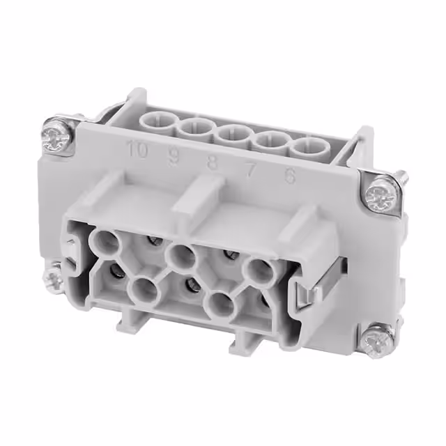 C146 10B010 400 1 Amphenol Tuchel Industrial  Moduli di inserti per connettori per impieghi gravosi